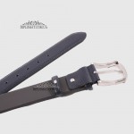 Ремень Джинсовый Кожаный TERGAN 0307  LACIVERT FLOATER Синий