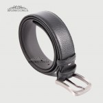 Ремень Джинсовый Кожаный TERGAN 0307  SIYAH FLOATER Черный Черный