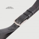 Ремень Джинсовый Кожаный TERGAN 0307  SIYAH FLOATER Черный Черный