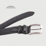 Ремень Джинсовый Кожаный TERGAN 0307  SIYAH FLOATER Черный Черный