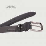 Ремень Джинсовый Кожаный TERGAN 0307  SIYAH FLOATER Черный Черный