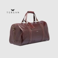 Сумка Дорожная Кожаная TERGAN 2573 22TABA VEGETAL Коричневый