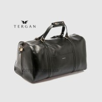 Сумка Дорожная Кожаная TERGAN 2573 SIYAH VEGETAL Черный
