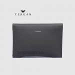 Клатч женский TERGAN 79475 Конвертом Кожаный На цепочке GRI FLOATER Чр