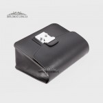 Сумка Женская TERGAN 78972 кожаная на цепочке на плечо SIYAH ANALIN Черный