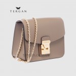 Сумка Женская TERGAN 78972 кожаная на цепочке на плечо KUM ANALIN 