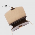 Сумка Женская TERGAN 78972 кожаная на цепочке на плечо KUM ANALIN 