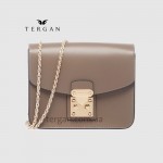 Сумка Женская TERGAN 78972 кожаная на цепочке на плечо KUM ANALIN 