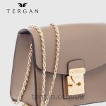 Сумка Женская TERGAN 78972 кожаная на цепочке на плечо KUM ANALIN 