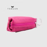 Ключница TERGAN 0193 Стильная Кожаная для ключей среднего размера на молнии  FUJIA FLOATER 