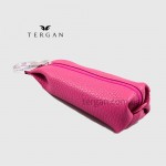 Ключница TERGAN 0193 Стильная Кожаная для ключей среднего размера на молнии  FUJIA FLOATER 