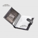 Визитница кожаная для дисконтных карт TERGAN 1323  LACIVERT RUSTIC Синий