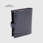Визитница кожаная для дисконтных карт TERGAN 1323  LACIVERT RUSTIC Синий