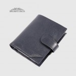 Визитница кожаная для дисконтных карт TERGAN 1323  LACIVERT RUSTIC Синий