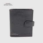 Визитница кожаная для дисконтных карт TERGAN 1323  LACIVERT RUSTIC Синий