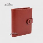 Визитница кожаная для дисконтных карт TERGAN 1323  22TABA RUSTIC Коричневая