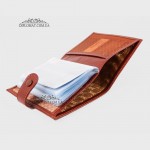 Визитница кожаная для дисконтных карт TERGAN 1323  22TABA RUSTIC Коричневая