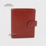 Визитница кожаная для дисконтных карт TERGAN 1323  22TABA RUSTIC Коричневая