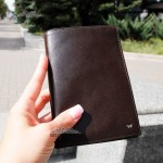Портмоне мужское для документов и паспорта TERGAN 1219 Кожаное  KAHVE RUSTIC Коричневый 