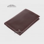 Портмоне мужское для документов и паспорта TERGAN 1219 Кожаное  KAHVE RUSTIC Коричневый 