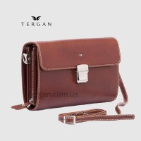 Клатч мужской кожаный TERGAN 21229 06TABA VEGETAL;