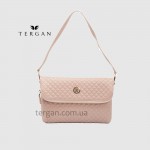 Клатч женский TERGAN 78267 Кожаный  NUDE NAPPA Белый/Бежевый