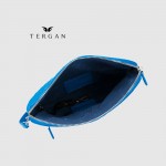 Клатч женский TERGAN 78267 Кожаный  SAKS MAVI NAPPA 