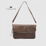 Клатч женский TERGAN 78267 Кожаный  CEVIZ NAPPA 