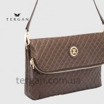 Клатч женский TERGAN 78267 Кожаный  CEVIZ NAPPA 