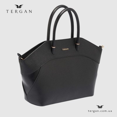 Сумка Женская Кожаная TERGAN 80225 SIYAH FLOATER Черный