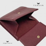Портмоне Женское TERGAN 5627  Кожаное мини    BORDO FLOATER Красный
