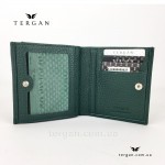 Портмоне Женское TERGAN 5627  Кожаное мини С монетницей и потайным карманом KOYU YESIL FLOATER Зеленый