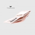 Портмоне Женское TERGAN 5627  Кожаное мини    BEJ FLOATER Белый