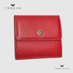 Портмоне Женское TERGAN 5627  Кожаное мини    KIRMIZI FLOATER Красный/Розовый