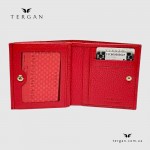 Портмоне Женское TERGAN 5627  Кожаное мини    KIRMIZI FLOATER Красный/Розовый