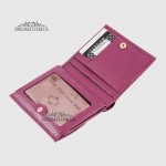 Портмоне Женское TERGAN 5627  Кожаное мини    MOR FLOATER Бордовый