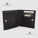 Портмоне Женское TERGAN 5627  Кожаное мини С монетницей и потайным карманом SIYAH FLOATER Черный