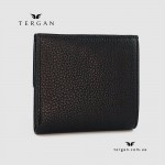 Портмоне Женское TERGAN 5627  Кожаное мини С монетницей и потайным карманом SIYAH FLOATER Черный