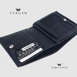 Портмоне Женское TERGAN 5627  Кожаное мини С монетницей и потайным карманом SIYAH FLOATER Черный