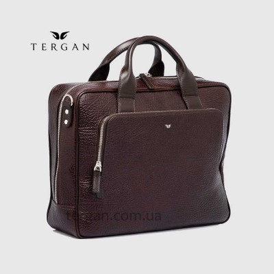 Мужская кожаная сумка для документов и Ноутбука TERGAN 21427 KAHVE BRİC / KAHVE RUSTIC