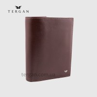 Портмоне мужское TERGAN 1247 Кожаное Вертикальное С отделением под ID паспорт и пластиковые права KAHVE RUSTIC Коричневый
