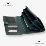 Женский кожаный кошелек TERGAN 5584 K.Yesil Rustic, зелёный