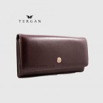 Кошелек женский TERGAN 5584  из натуральной кожи  KAHVE RUSTIC Коричневый