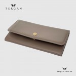 Женский кошелек из натуральной кожи TERGAN 5584   KUM RUSTIC Кофе с молоком