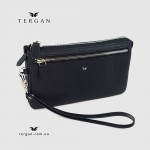 Мини-клатч мужской TERGAN 1605 черный FLOATER с петлей на руку