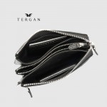 Мини-клатч мужской TERGAN 1605 черный FLOATER с петлей на руку