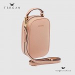 Сумка Женская Кожаная TERGAN 80287  PUDRA FLOATER Розовый