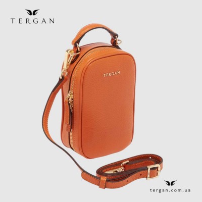 Сумка Женская Кожаная TERGAN 80287 TURUNCU FLOATER