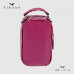 Сумка Женская Кожаная TERGAN 80287  FUJYA FLOATER Сиреневый