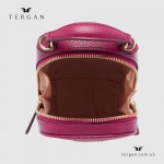Сумка Женская Кожаная TERGAN 80287  FUJYA FLOATER Сиреневый